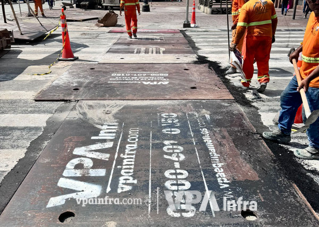 Chapas Tapa Vala Garantem Manutenção Segura no Centro de SP